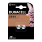 PILE DURACELL LR44 BLISTER DE 2 /10