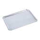  PLATEAU TRAITEUR CARTON ARGENT  19 X 28 CM