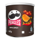 TUILES HOT&SPICY PRINGLES BOITE 40G/12