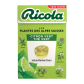 BONBONS SANS SUCRES CITRON VERT THE RICOLA BOITE 50G/20