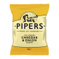 PIPERS CHEDDAR & ONION 40G/24