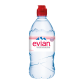 EAU MINERALE NATURELLE PLATE EVIAN BOUTEILLE RPET 75 CL BOUCHON SPORT/ 6