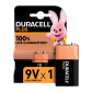 PILE DURACELL 9V PLUS 100% BLISTER DE 1 / 10