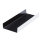  SUPPORT RECTANGLE DOUBLE FACE CARTON PERLE ET NOIR 13 X 4.5 CM 