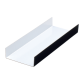  SUPPORT RECTANGLE DOUBLE FACE CARTON PERLE ET NOIR 13 X 4.5 CM 