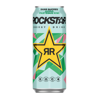 ROCKSTAR KIWI PASTEQUE - CANETTE 50 CL / 12