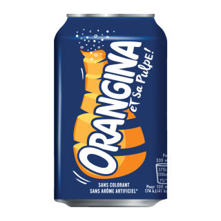 ORANGINA JAUNE -CANETTE FAT 33 CL /24