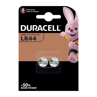 PILE DURACELL LR44 BLISTER DE 2 /10