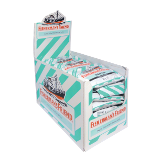 PASTILLES SANS SUCRES MENTHE FISHERMAN'S FRIEND SACHET 25G/24