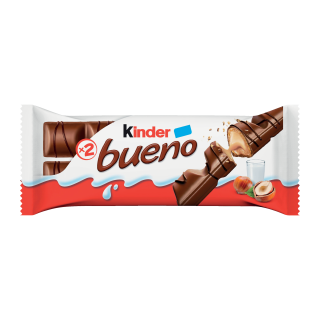 KINDER BUENO BARRES CHOCOLATÉS LAIT NOISETTES KINDER ETUI 43G /30