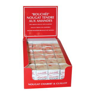 NOUGAT TENDRE 24 BOUCHEES PRESENTOIR 30g/1