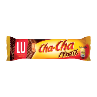 CHACHA MAXX GAUFRETTE CHOCOLAT CARAMEL LU ETUI 34G /36