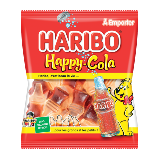 BONBON HAPPY COLA HARIBO SACHET/30