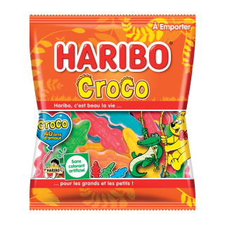 BONBON CROCODILE HARIBO SACHET /30