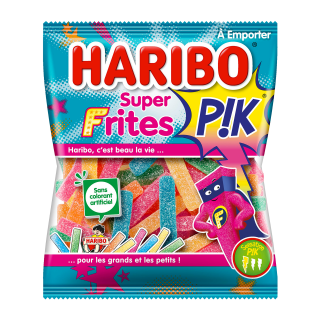 BONBON SUPER FRITE PIK HARIBO SACHET 120G /30