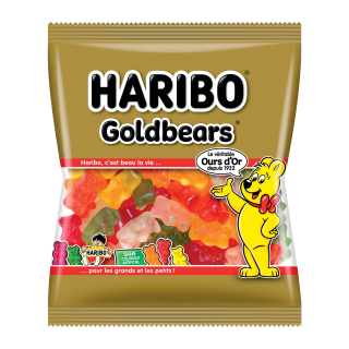 BONBON OURS D'OR HARIBO SACHET 120G /30