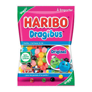 BONBON DRAGIBUS HARIBO SACHET 120G/30 