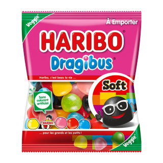 BONBON DRAGIBUS SOFT HARIBO SACHET 120G /30