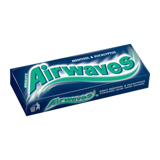 GUM DR AIRWAVES MENTHE/EUCALYPTUS BTE/30