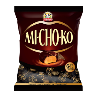 BONBON CHOCOLAT MICHOKO NOIR SACHET 100G/12