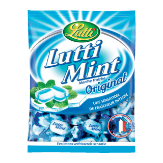 BONBON MINT MENTHE FRAICHE LUTTI SACHET 150G/12