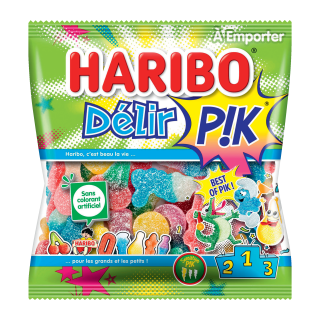 BONBON DELIR'PIK HARIBO SACHET 120G/30 