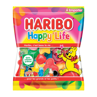 BONBON HAPPY LIFE HARIBO SACHET 120G /30