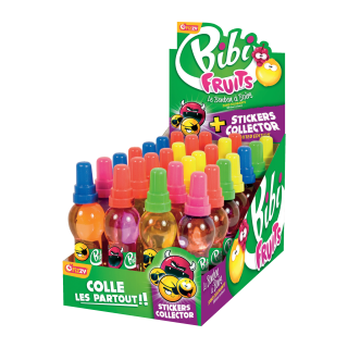 BIBI FRUITS FIZZY BOUTEILLE PET 240 G / 28