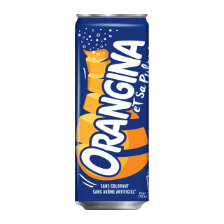 Soda à l'orange Orangina- Slim can 33cl / 24