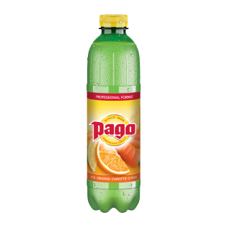 PAGO ORANGE CAROTTE CITRON (ACE) NECTAR - BOUTEILLE PET 1 L / 6