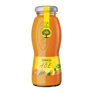 RAUCH  ACE ORANGE CAROTTE CITRON JUS ABC - BOUTEILLE VERRE PERDU 20 CL / 24