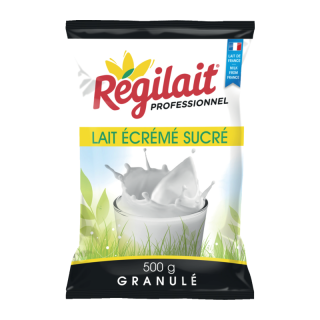 LAIT ECREME SUCRE GRANULE REGILAIT SACHET DE 500G /10