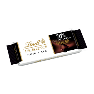 CHOCOLAT EXCELLENCE NOIR 70 % LINDT TABLETTE 35G /24