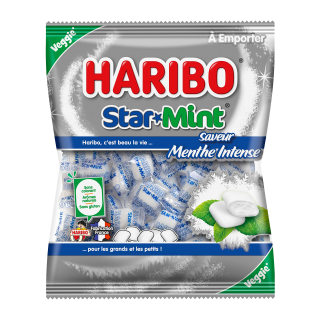 BONBON STARMINT HARIBO SACHET 100G/30 