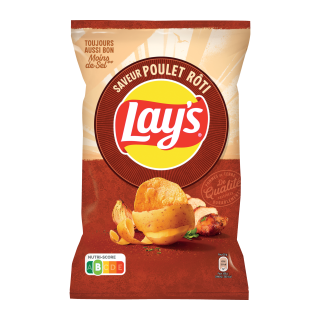 CHIPS LAY'S POULET ROTI 145G/20