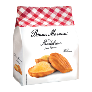 MADELEINES AU BEURRE FRAIS BONNE MAMAN SACHET 175 G / 10