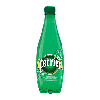 PERRIER EAU MINÉRALE NATURELLE GAZEUSE BOUTEILLE PET 50 CL