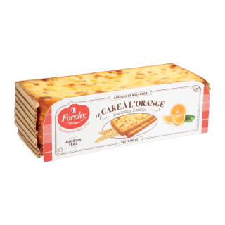 CAKE A L'ORANGE 4 TRANCHES FORCHY ETUI 275 G / 6