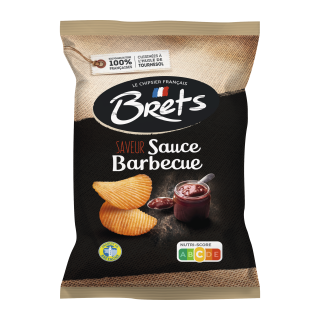 CHIPS BARBECUE BRETS SACHET 125G / 10