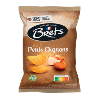 CHIPS PETITS OIGNONS BRETS SACHET 125G / 10