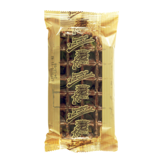 GAUFRE VANILLE AVEC UN NAPPAGE CACAO (1 FACE) BRICHARD SACHET 80 G / 30