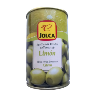 OLIVES FARCIES CITRON JOLCA BOITE METAL 300 G / 12