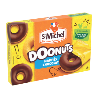 DOONUTS NAPPES CHOCOLAT ST MICHEL ETUI 180 G / 9