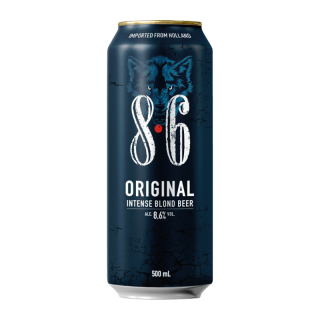 BIERE 8.6 ORIGINAL 8.6° CANETTE 50 CL PACK DE 4 / 6