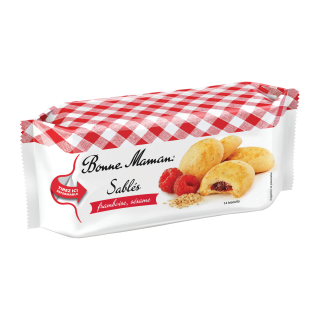 SABLES FRAMBOISE BONNE MAMAN ETUI 150 G / 8