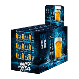 BIERE 8.6 ORIGINAL 8.6° CANETTE 4X50 CL / 96