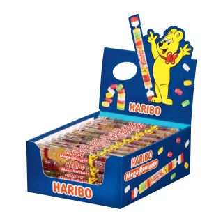 MEGA ROULETTE FRUITS HARIBO SACHET 45G/40 