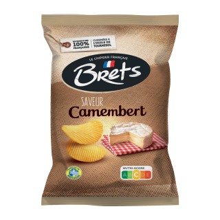 CHIPS CAMEMBERT BRETS SACHET 125G / 10