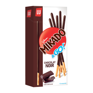 MIKADO POCKET CHOCOLAT NOIR LU ETUI 39G /24