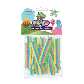 BONBONS BANDEAUX ARC EN CIEL PTILO SACHET 90G/12